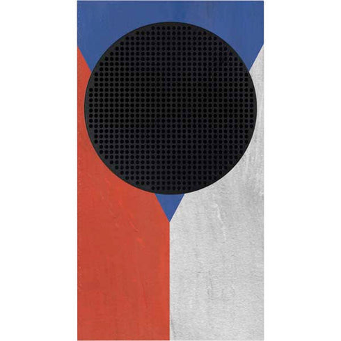 Czech Republic Flag Distressed Xbox Series S Bundle Skin